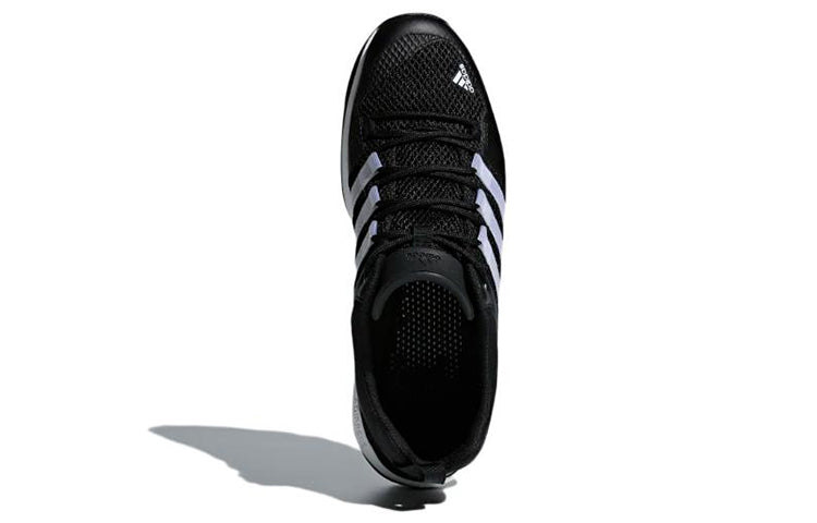 Adidas 'Black Silver' Breathable Anti-Slip Shoes