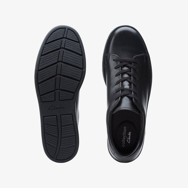 Clarks
Kitna Lo Black Leather Shoes