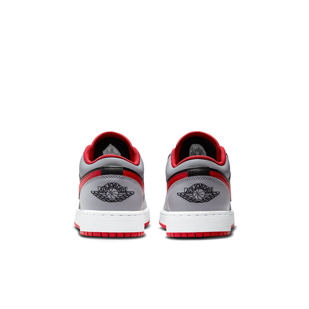Jordan-(GS) Air Jordan 1 'Cement Grey White Fire Red'