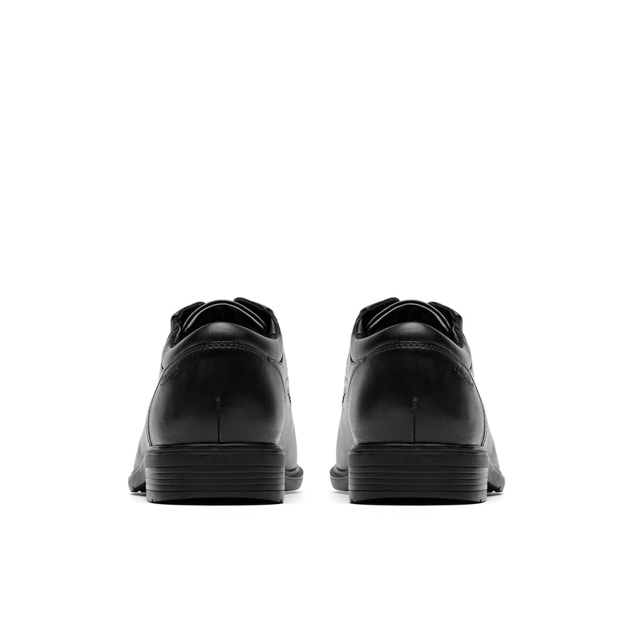Clarks- Steadwell Lace Black Leather