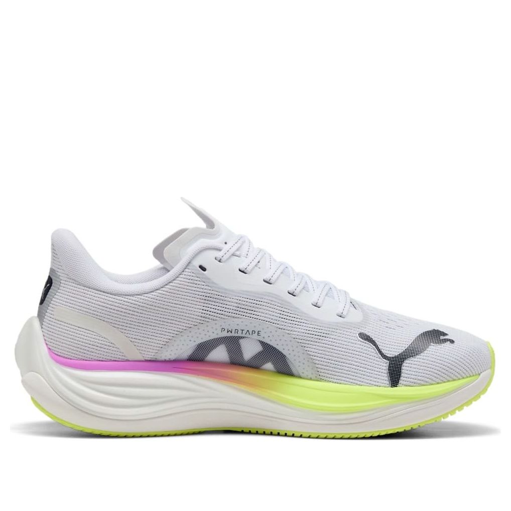 PUMA-Velocity Nitro 3 'White Pure Magenta Yellow Alert'