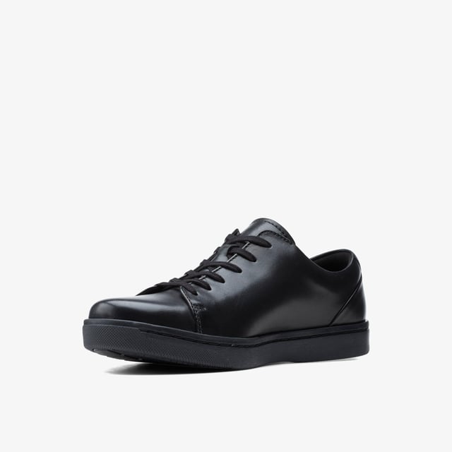 Clarks
Kitna Lo Black Leather Shoes