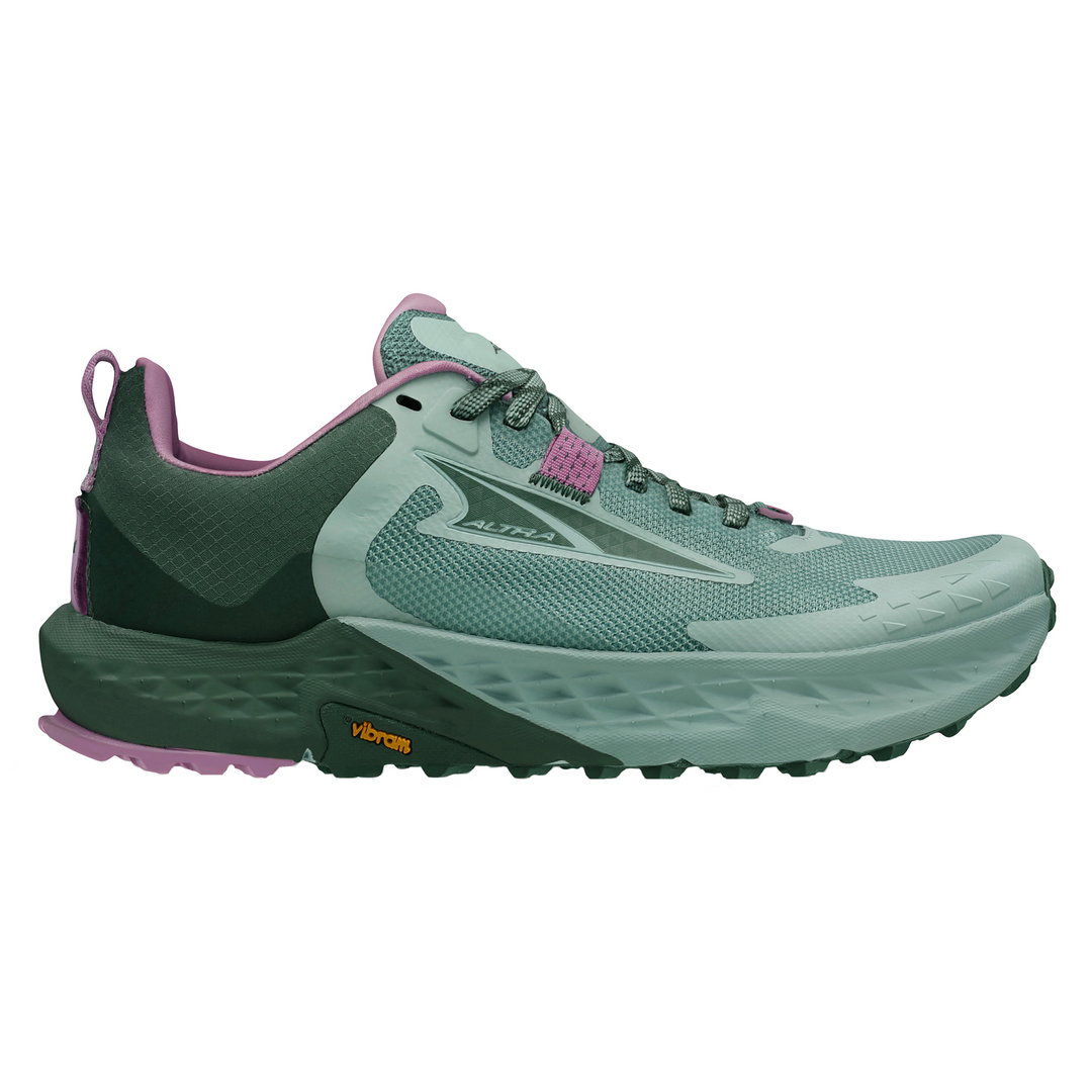 Altra Womens Timp 5 - Macaw Green/Deep Forest - Trail - SS25