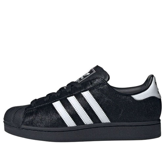 adidas Superstar II 'Black Ponyhair
