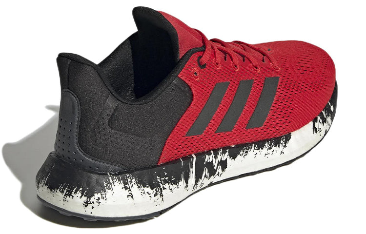 adidasPureBoost 21 'Vivid Red Black