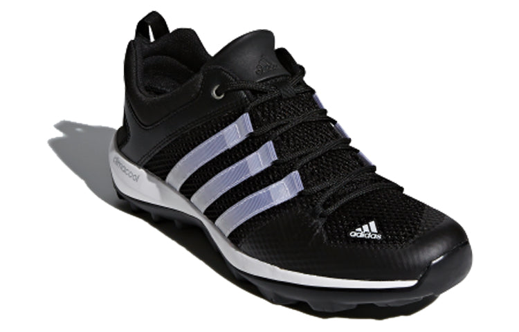 Adidas 'Black Silver' Breathable Anti-Slip Shoes