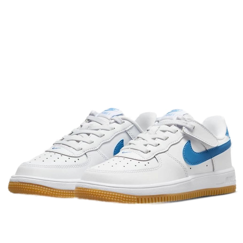 Nike Air Force 1 Low EasyOn 'White Gum Light Brown Blue Beyond'