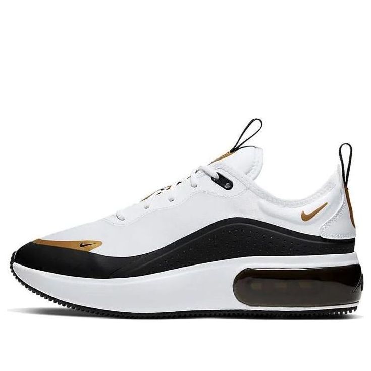 Nike-(WMNS) Nike Air Max Dia 'White Black Gold'
