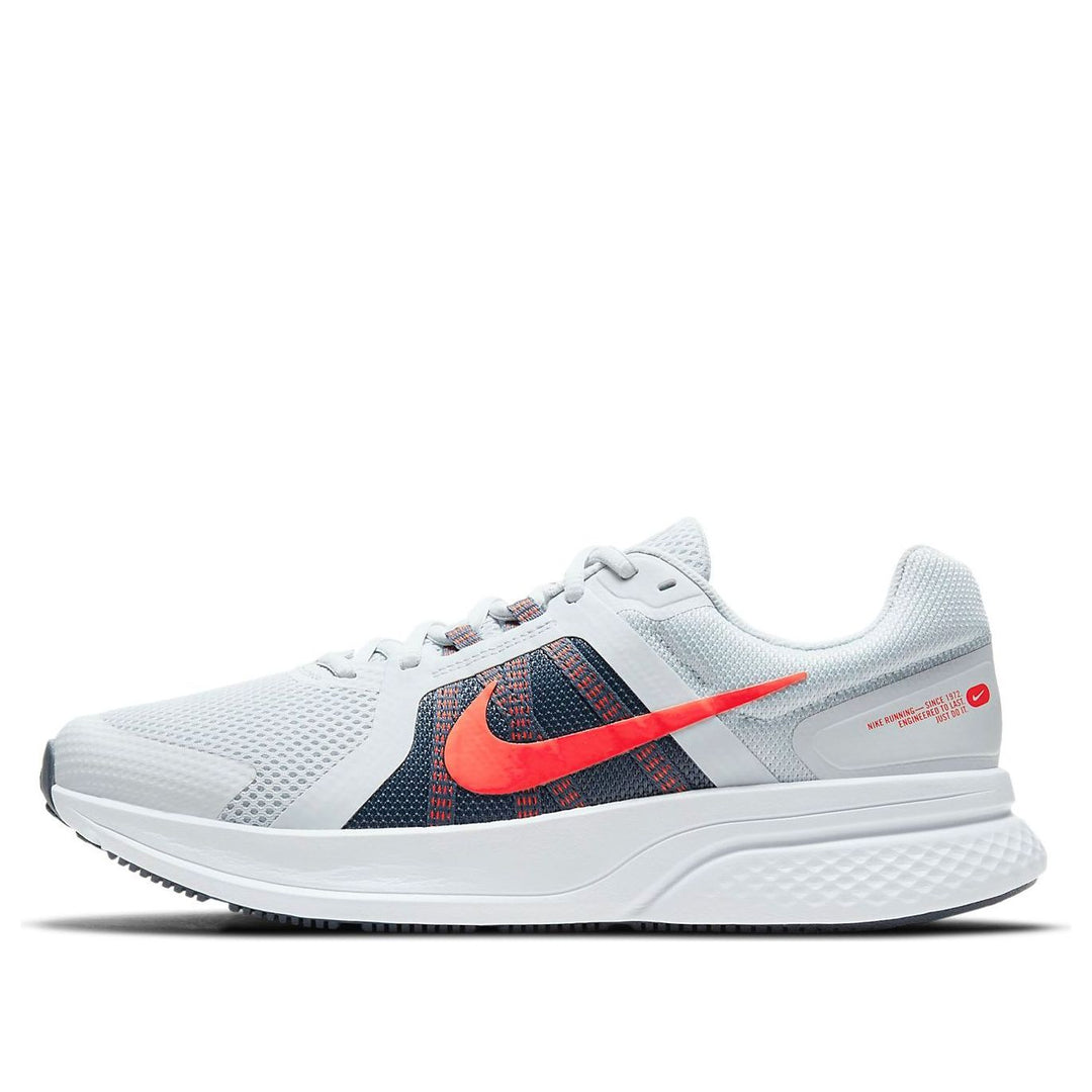 Nike-Run Swift 2 'Pure Platinum Bright Red'