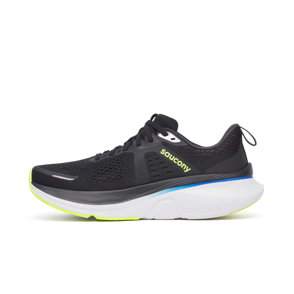 Saucony | Men's Guide 18 Running Shoes - Black/Lapis