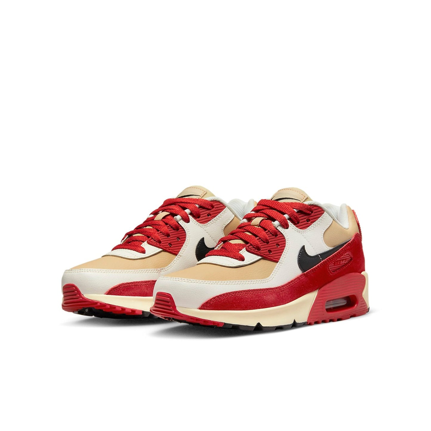 Nike Air Max 90 Leather 'Sesame Red Clay