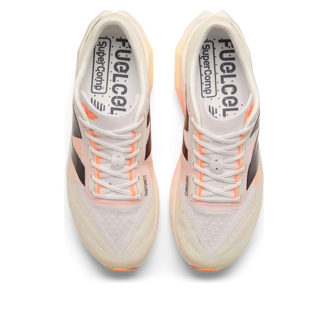 New Balance-FuelCell SuperComp Elite v4 'White Angora Hot Mango