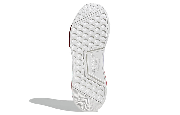 adidas-NMD_R1 'White Vivid Red'