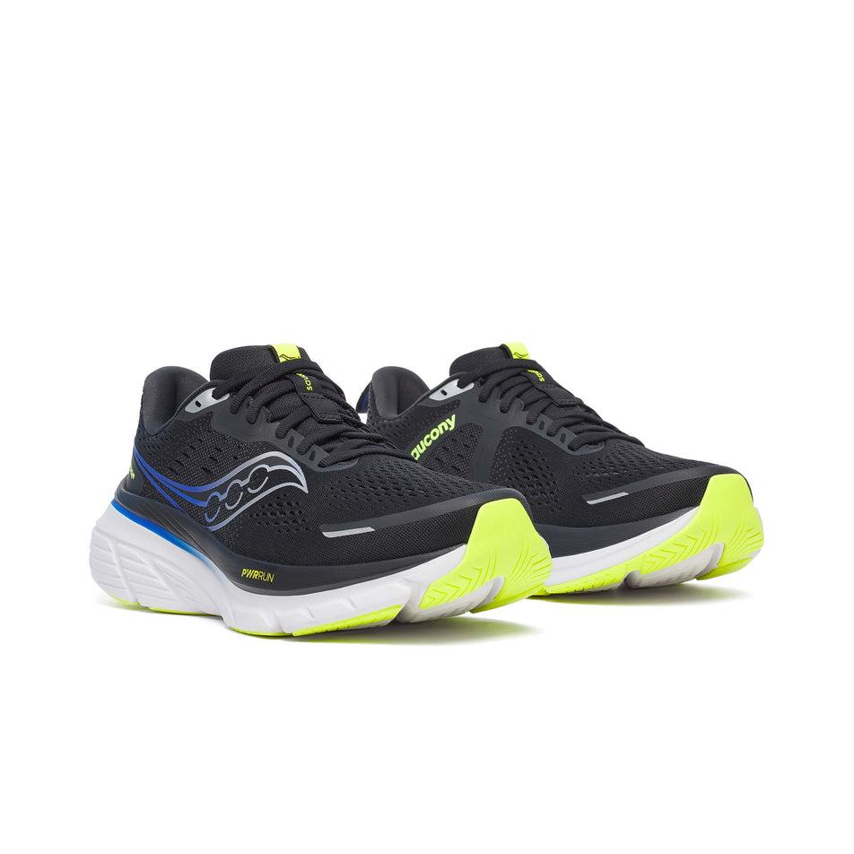 Saucony | Men's Guide 18 Running Shoes - Black/Lapis