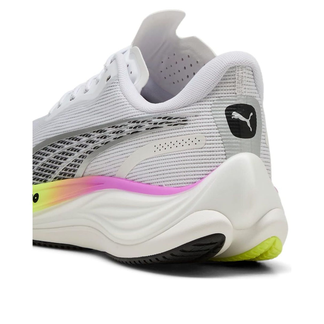 PUMA-Velocity Nitro 3 'White Pure Magenta Yellow Alert'
