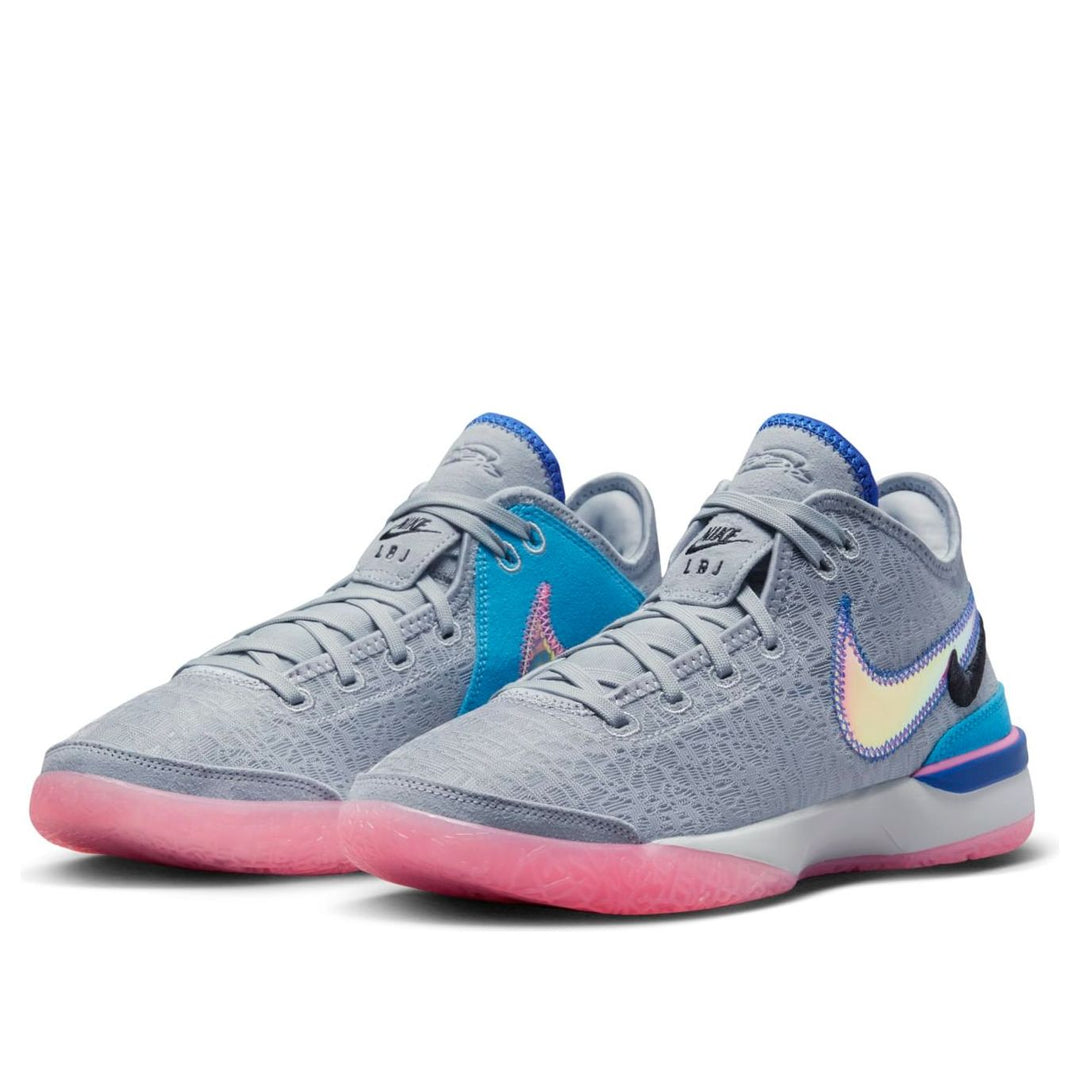 Nike-Zoom LeBron NXXT Gen 'Wolf Grey Pink Spell'