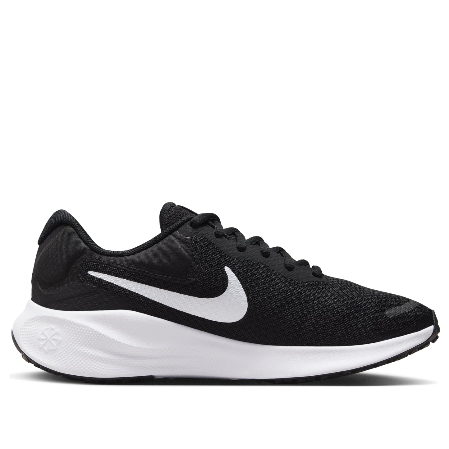 Nike Revolution 7 Road Running Shoes 'Black White