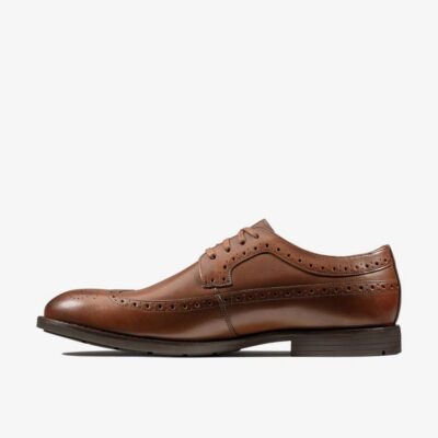 Clarks Ronnie Limit British Tan Leather‏