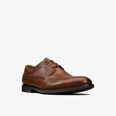 Clarks Ronnie Limit British Tan Leather‏