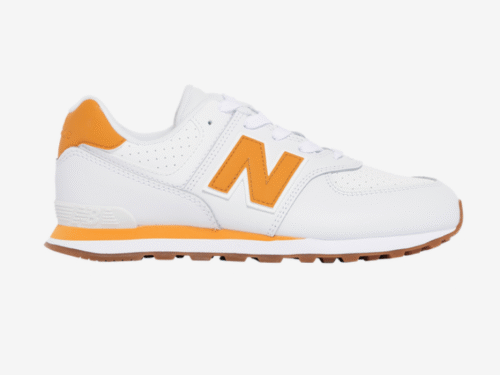 5D996358-618A-4112-87BB-3F67F4AC9B7F New Balance 574 White Orange