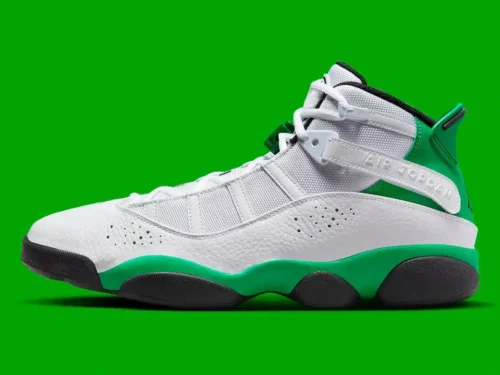 E8BB0336-4FCA-42BC-9327-72B7169A36DB Nike Air Jordan 6 Rings "Lucky Green"
