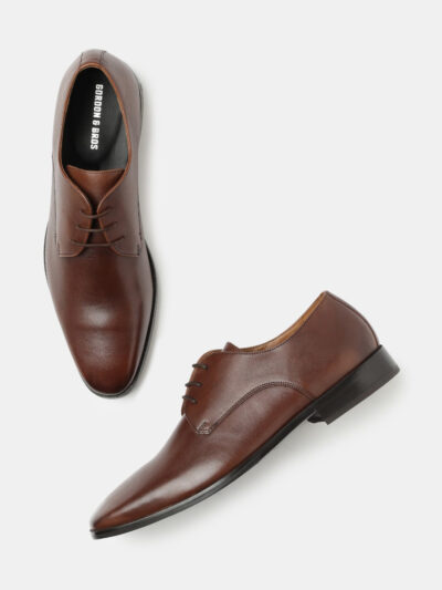 Gordon And Bros Brown Men Lace Up City Shoes